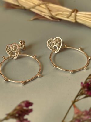 Argollas corazon