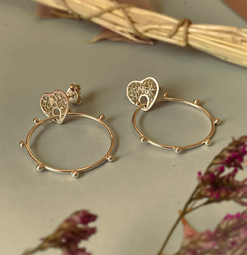 Argollas corazon