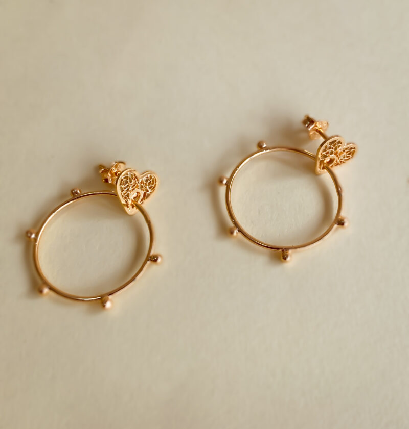 Argollas corazón