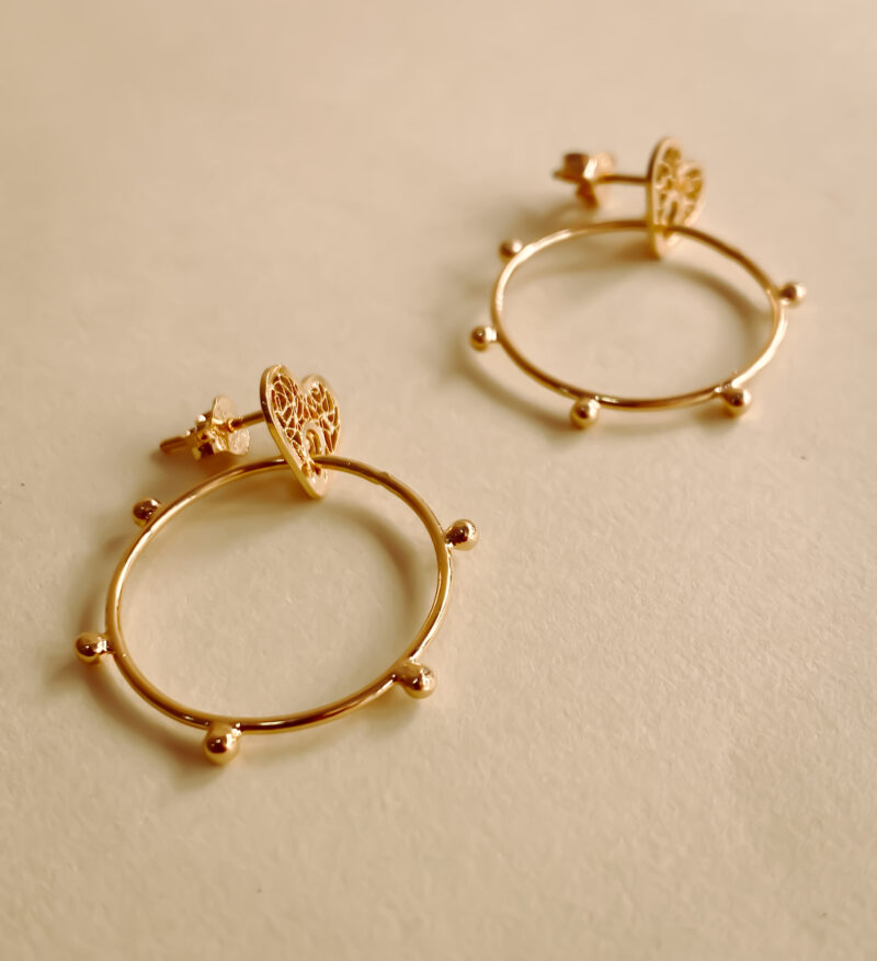Argollas corazón - Image 3